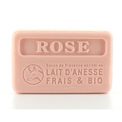 Savon lait d'ânesse à la rose